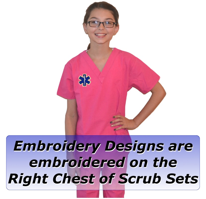 Personalized Kids Nurse Scrubs